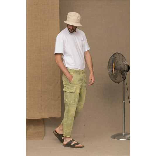 Don The Fuller Green Cotton Men Jeans Don The Fuller Dim Gray