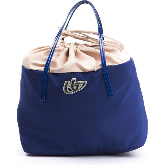 BYBLOS Blue Polyester Women Handbag BYBLOS Dark Slate Gray