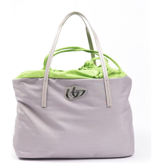 BYBLOS Gray Polyester Women Handbag BYBLOS Gray
