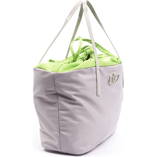 BYBLOS Gray Polyester Women Handbag BYBLOS Gray