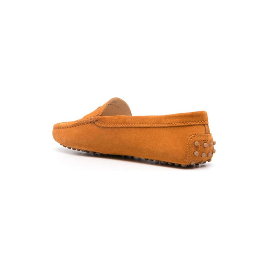 Tod's Flat shoes Leather Brown Moccasins Tod'S Chocolate