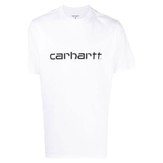 CARHARTT WIP MAIN T-shirts and Polos White Topwear Carhartt Wip Main Ghost White