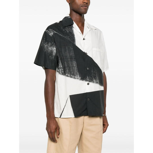 Alexander McQueen colourblock shirt Shirts Alexander Mcqueen Dark Slate Gray