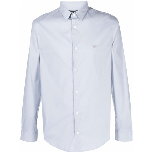 Emporio Armani Shirts Clear Blue Shirts Emporio Armani