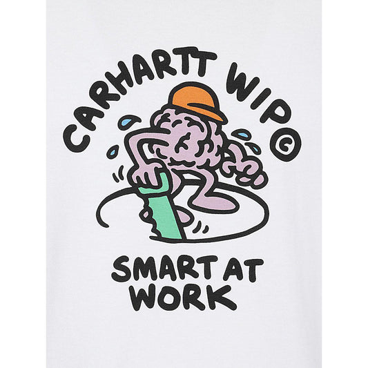CARHARTT WIP MAIN T-shirts and Polos White Topwear Carhartt Wip Main Lavender