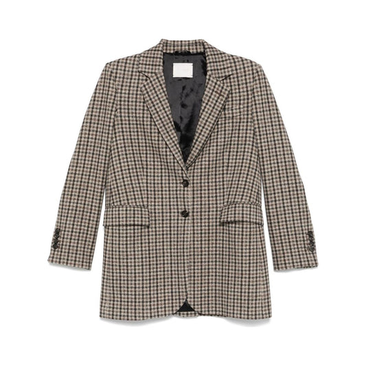 Circolo 1901 Jackets Brown Jackets Circolo 1901 Slate Gray