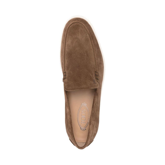 Tod's Flat shoes Brown Moccasins Tod'S Dim Gray
