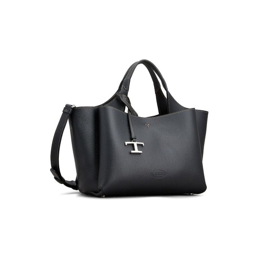 Tod's Mini Leather Bag Shopper Tod'S Dark Slate Gray