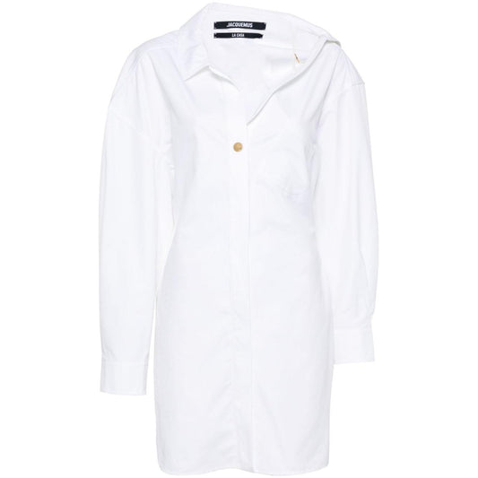 JACQUEMUS Dresses White Dresses JACQUEMUS White Smoke