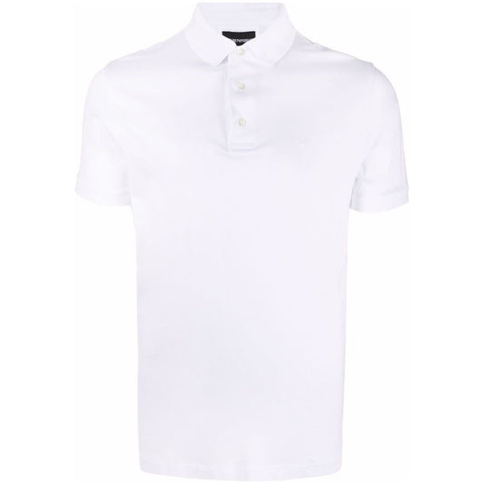 Emporio Armani short sleeve polo shirt Topwear Emporio Armani White Smoke