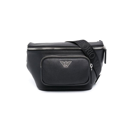 Emporio Armani leather logo-plaque belt bag Belt bags Emporio Armani Dark Slate Gray