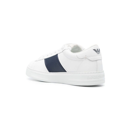 Emporio Armani Leather sneakers with logo detail Sneakers Emporio Armani Lavender