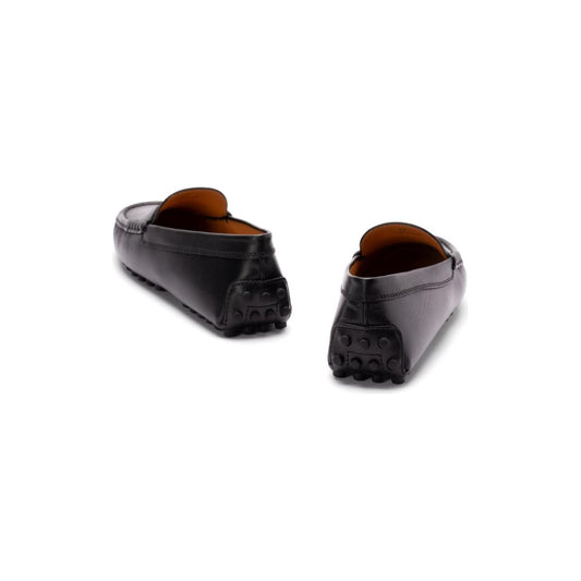 Tod's Flat shoes Black Moccasins Tod'S Dark Slate Gray