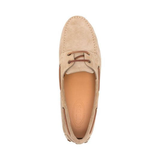 Tod's Flat shoes Beige Moccasins Tod'S Tan