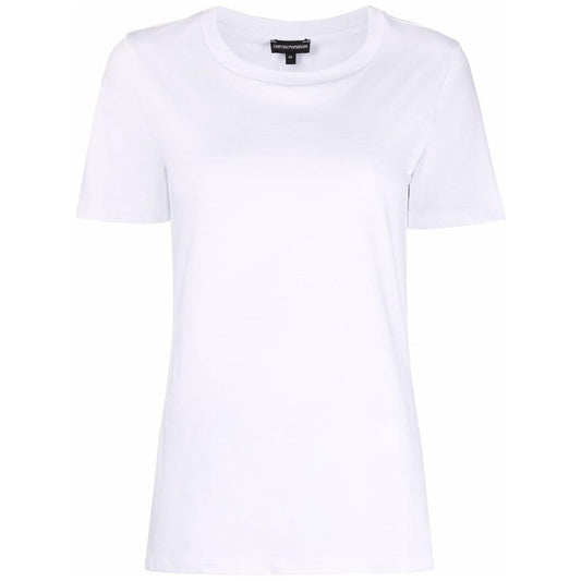 Emporio Armani crewneck jersey T-shirt Topwear Emporio Armani White Smoke