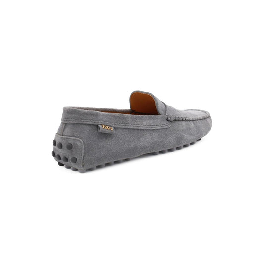 Tod's Flat shoes Grey Moccasins Tod'S Dim Gray