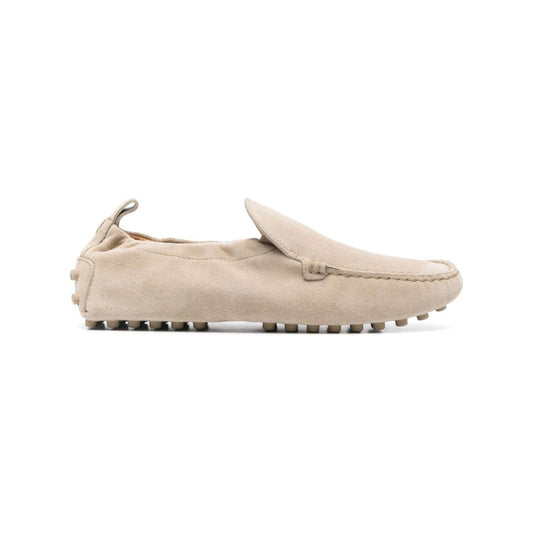 Tod's Flat shoes Beige Moccasins Tod'S Gray