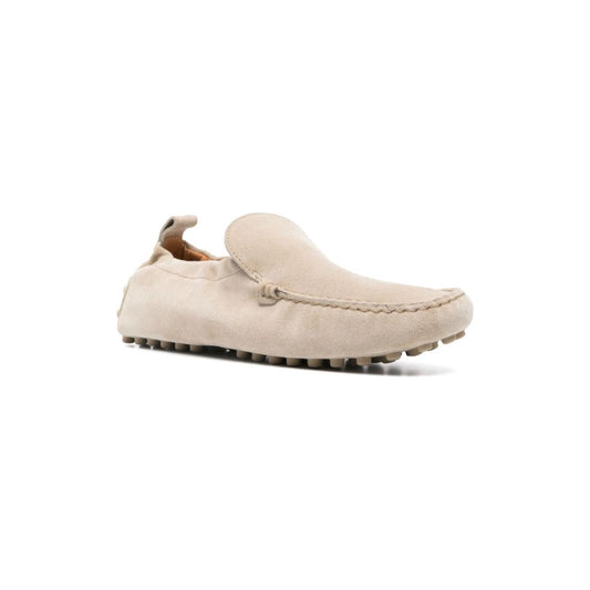 Tod's Flat shoes Beige Moccasins Tod'S Light Gray