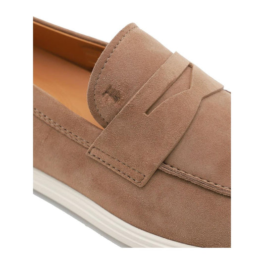 Tod's Flat shoes Brown Moccasins Tod'S Dim Gray