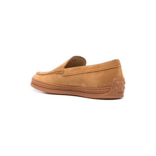 Tod's Sneakers Leather Brown Sneakers Tod'S Sienna