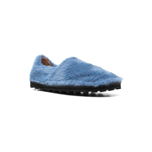 Marni Flat shoes Blue Moccasins Marni Light Slate Gray