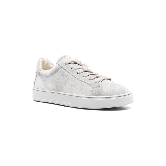 Tod's Suede Woman Sneakers Grey Sneakers Tod'S Light Gray