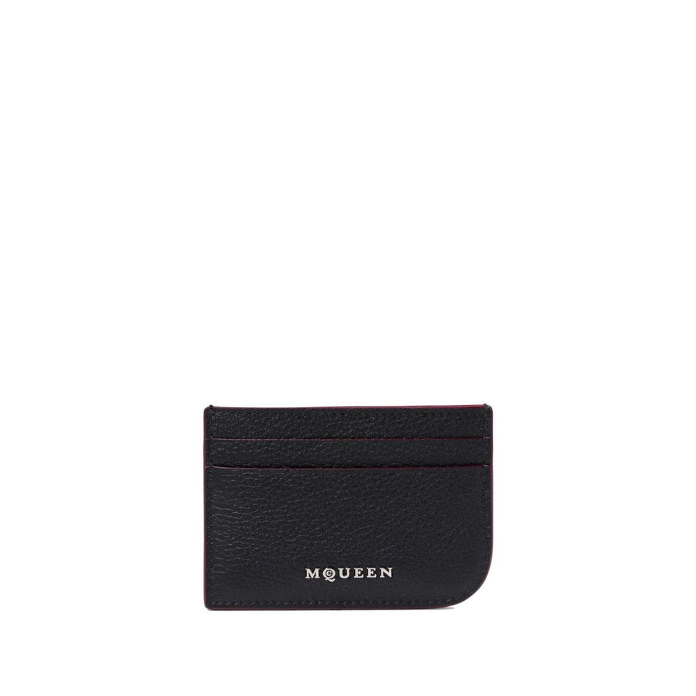 Alexander McQueen leather card case 8135451VDCC1000-P25