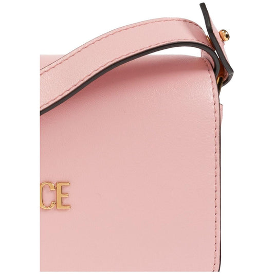 Versace Tag mini shoulder bag Clutches Versace Light Pink