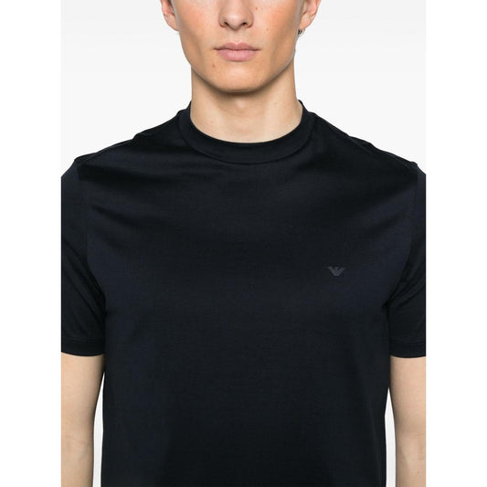 Emporio Armani T-shirt with logo Topwear Emporio Armani Black