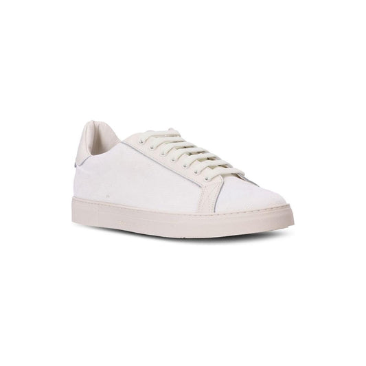 Emporio Armani logo-print low-top sneakers Sneakers Emporio Armani Light Gray