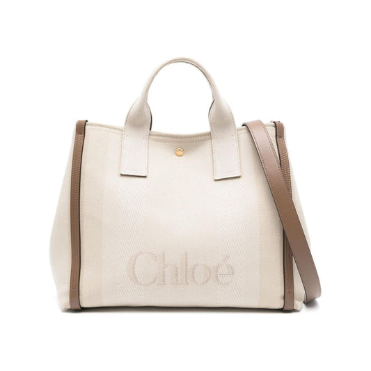 Chloè Chloé large Carry tote bag Handbag Chloè Light Gray