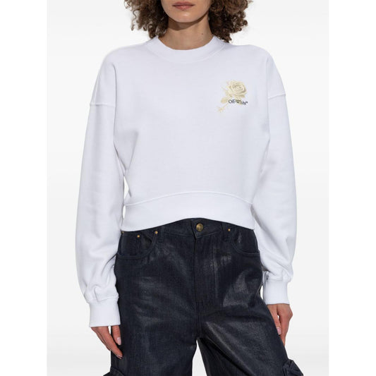 Off White Sweaters White Topwear Off White Dark Slate Gray