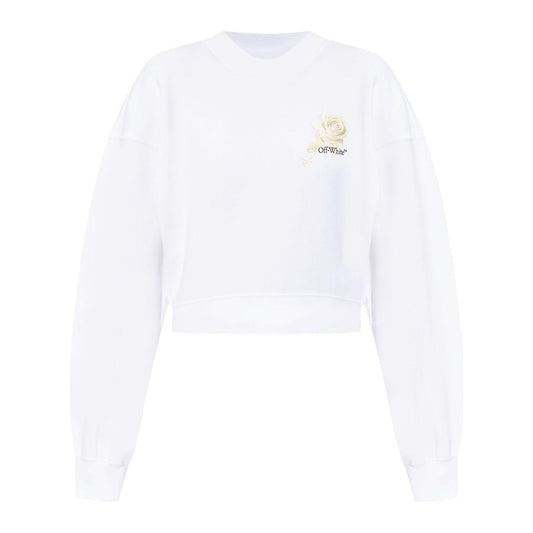 Off White Sweaters White Topwear Off White White Smoke