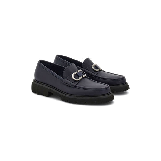 Ferragamo Gancini ornament moccasin Moccasins Ferragamo Dark Slate Gray