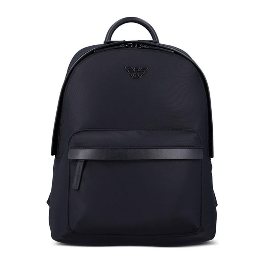 Emporio Armani ASV recycled nylon backpack Backpacks Emporio Armani Dark Slate Gray