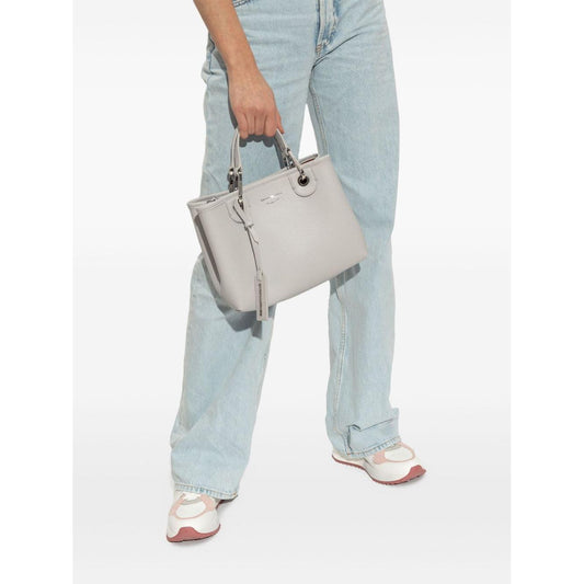 Emporio Armani MyEA small tote bag with deer print Shopper Emporio Armani Lavender