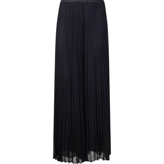 Emporio Armani Georgette pleated trousers Skirts Emporio Armani Black