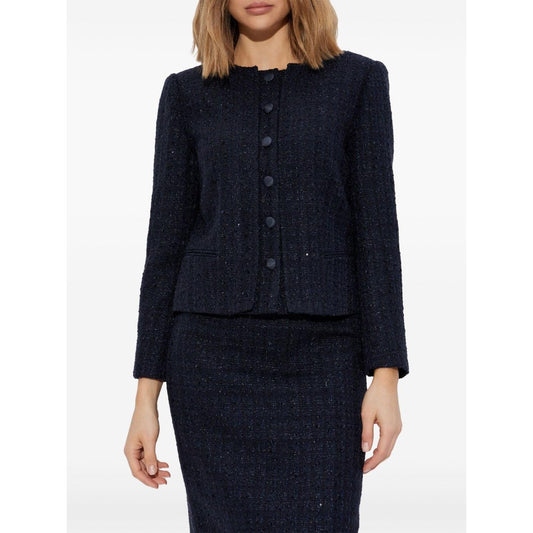 Emporio Armani tweed jacket Jackets Emporio Armani Black