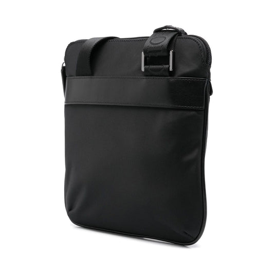 Emporio Armani ASV recycled-nylon flat shoulder bag Shoulder Emporio Armani Dark Slate Gray