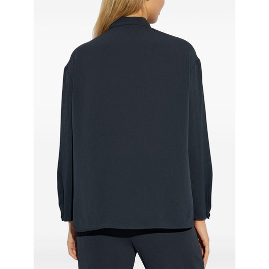 Emporio Armani shirt with side slits Shirts Emporio Armani Dark Slate Gray