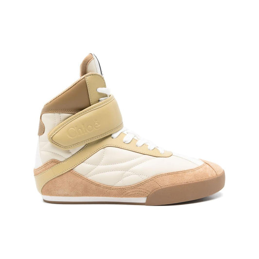 Chloè Chloé Kick high-top sneaker Sneakers Chloè Tan
