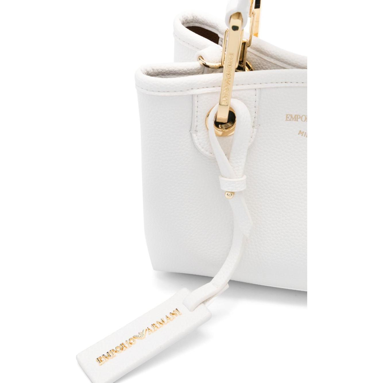 Front view with bag zipped and handles upright.