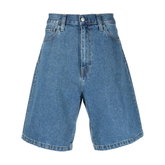 CARHARTT WIP MAIN Shorts Blue Short trousers Carhartt Wip Main Slate Gray