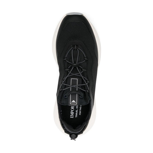 Emporio Armani chunky rubber sole sneakers Sneakers Emporio Armani Black