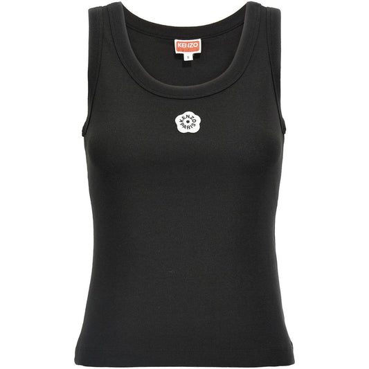 Kenzo Top Black Topwear Kenzo Dark Slate Gray
