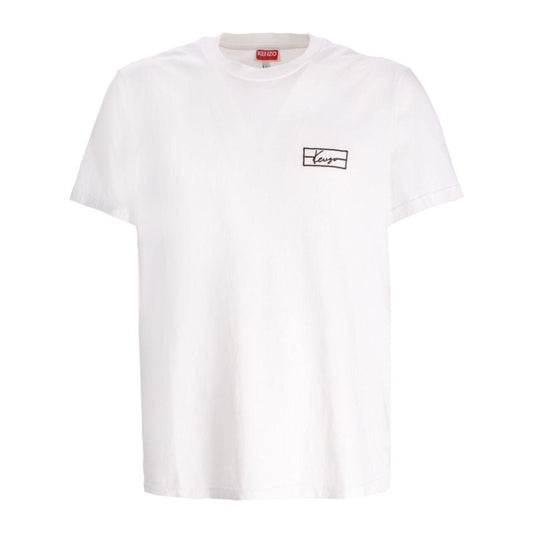 Kenzo T-shirts and Polos White Topwear Kenzo White Smoke
