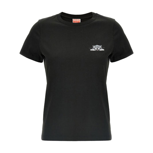 Kenzo T-shirts and Polos Black Topwear Kenzo Dark Slate Gray