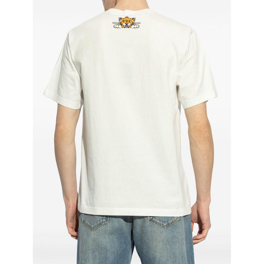 Kenzo T-shirts and Polos White Topwear Kenzo Beige