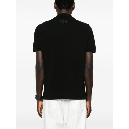 Kenzo T-shirts and Polos Black Topwear Kenzo White Smoke