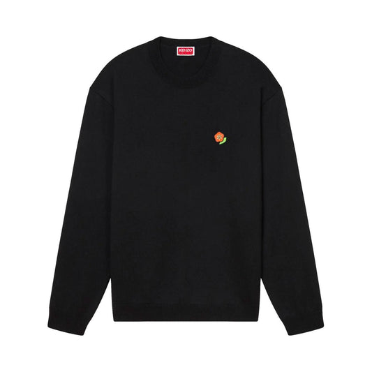 Kenzo Pop Wool Sweaters Black Topwear Kenzo Black